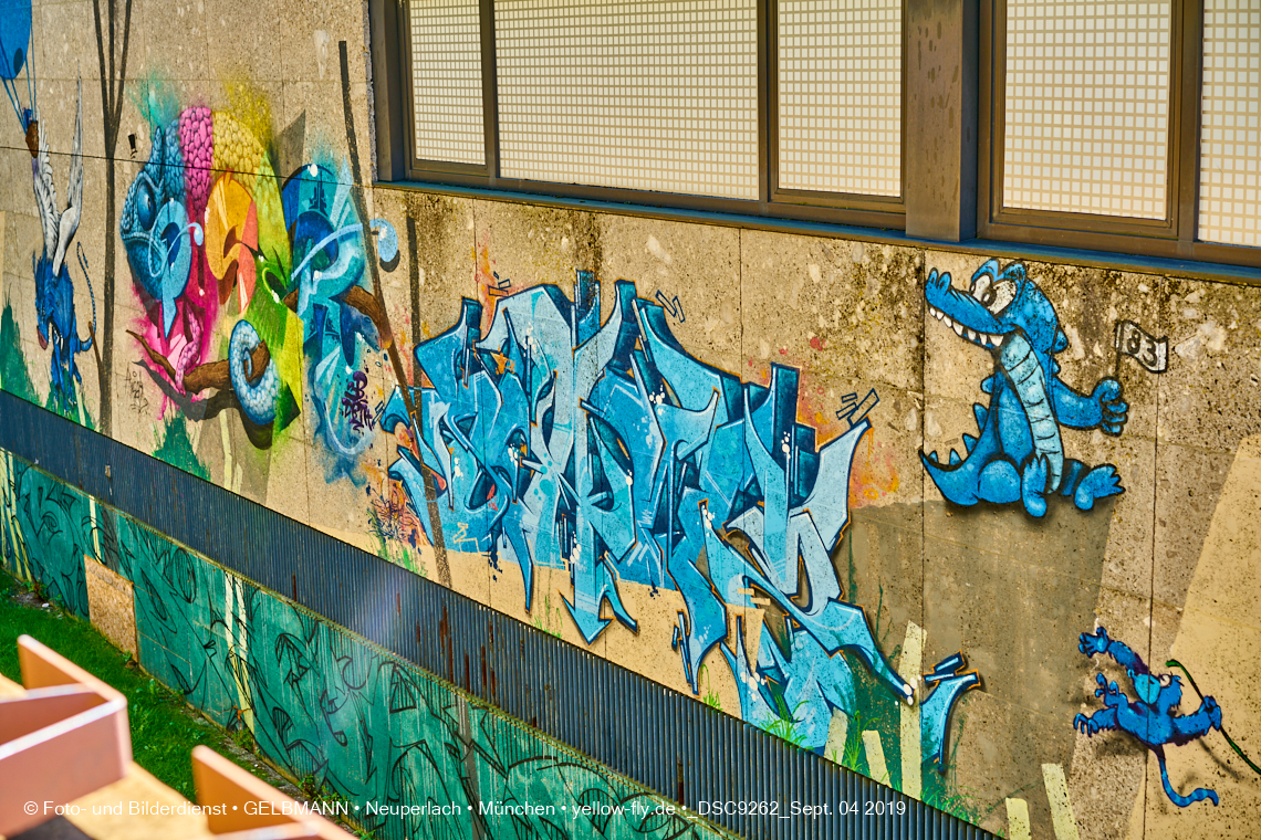 04.09.2019 - Einkaufs- und Wohnzentrum Quiddestraße in Neuperlach